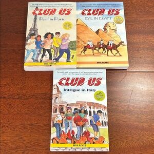 Club Us Book Set - Paris, Egypt, Italy